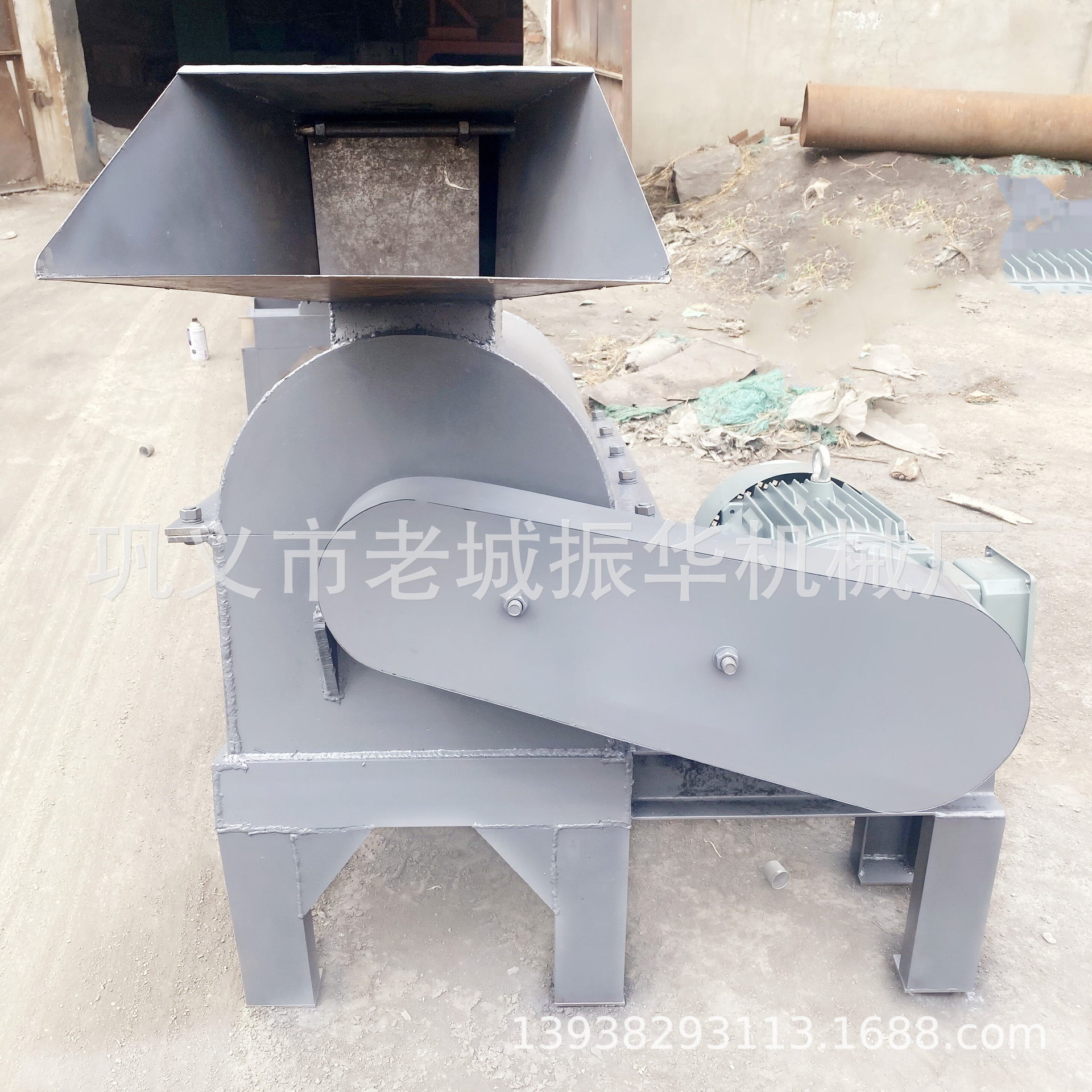 直供钢炭炭渣粉碎机 卧式锤片粉碎机耐用 无烟尘粉碎机属性