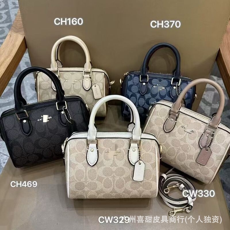 Kou C's New Model Rowan18 Boston Classic Mini Monogram Pillow Bag, Handbag, Shoulder Bag, Crossbody Bag, Fashionable and Versatile Kou C's New Model Rowan18 Boston Classic Mini Monogram Pillow Bag, Handbag, Shoulder Bag, Crossbody Bag, Fashionable and Versatile