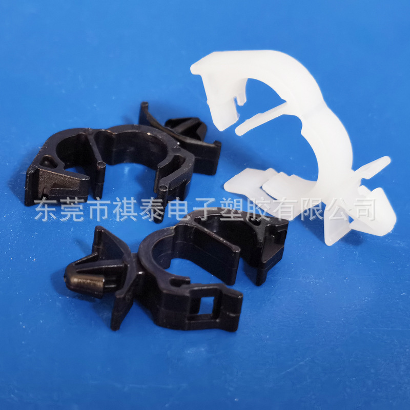 电线固定座φ7.6mm网络电子设备束线固定夹PC板隔离柱电器布线扣