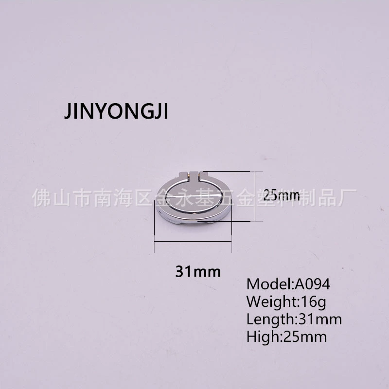 Фошань завод прямые поставки багажа Аппаратные аксессуары цинковый сплав замок круглый Высококачественный цинковый сплав замок