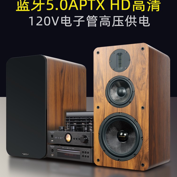 Free Shipping Combo Audio Fever Speaker Tube Amplifier Home Mini Desktop Dvd Desktop Hifi Bluetooth Bookshelf