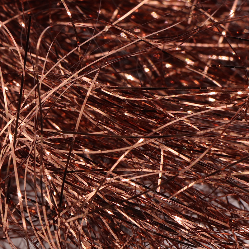 1mm metal brillante hilo 8g / paquete cosméticos embalaje de joyería relleno de joyería caja de boda relleno de hilo