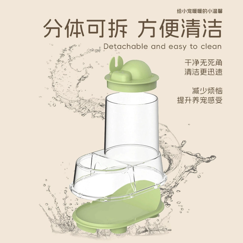 Автоматическая кормушка для хомяков от трансграничного производителя, большой емкости, с прозрачной миской для корма, дропшиппинг