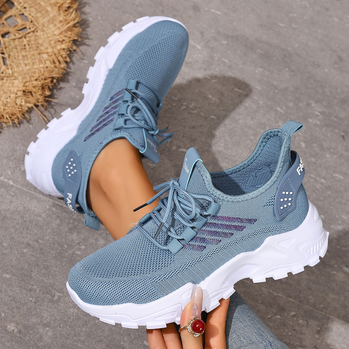 Women's Breathable Sports Shoes, Women's Autumn And Winter Thick-soled Shoes, Cross-border Dropshipping, Casual And_vogvips.com