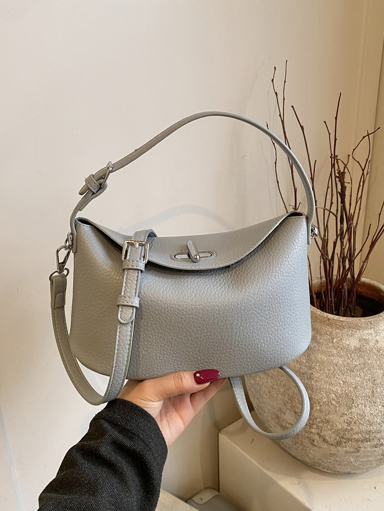 Bolsas de mujer transfronterizas, bolsas de hombro de damas, bolsas de moda, bolsas de mano de moda, bolsas de calle, bolsas simples, bolsas pequeñas image 5
