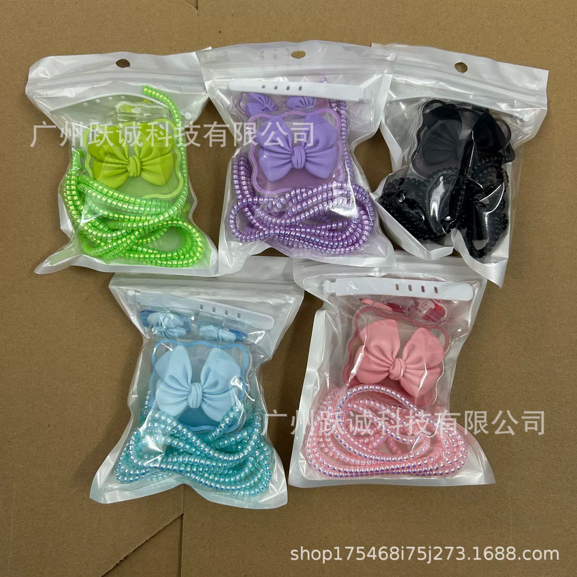 Волнообразный градиентный универсальный бант подходит для зарядного устройства Apple 18-20W, чехол для зарядки, защитный чехол для кабеля данных.