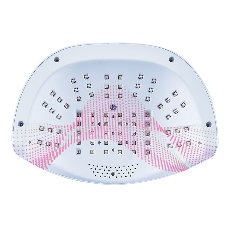 Nueva luz roja y no negra lámpara de uñas de mano 320W máquina de fototerapia de secado rápido de alta potencia lámpara de fototerapia LED pegamento de esmalte de uñas lámpara para hornear
