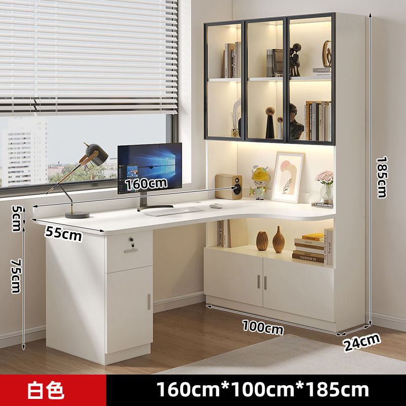 화이트 컴퓨터 책상/160*100