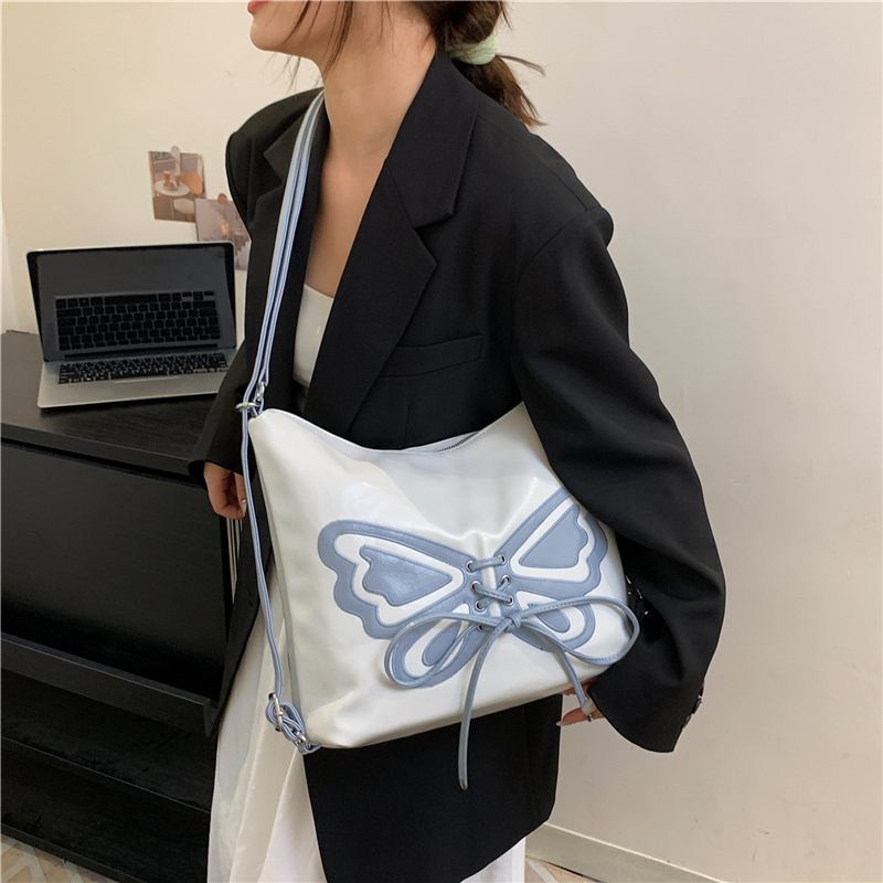 New large-capacity bag women's shoulder bag 2023 autumn casual versatile backpack high-end class commuting support_voghion.com