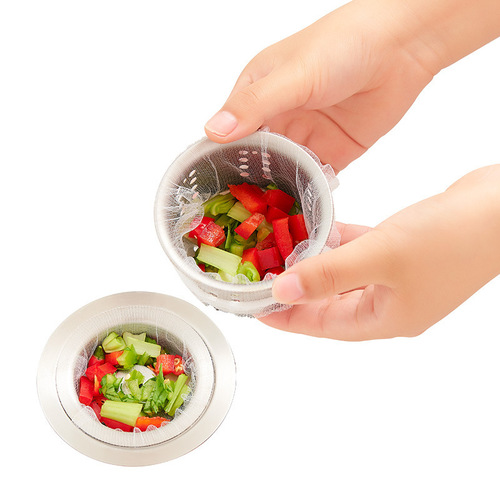 Disposable kitchen sink filter, sewer sink, dishwashing sink, garbage floor drain, dishwashing basin, leftovers pool