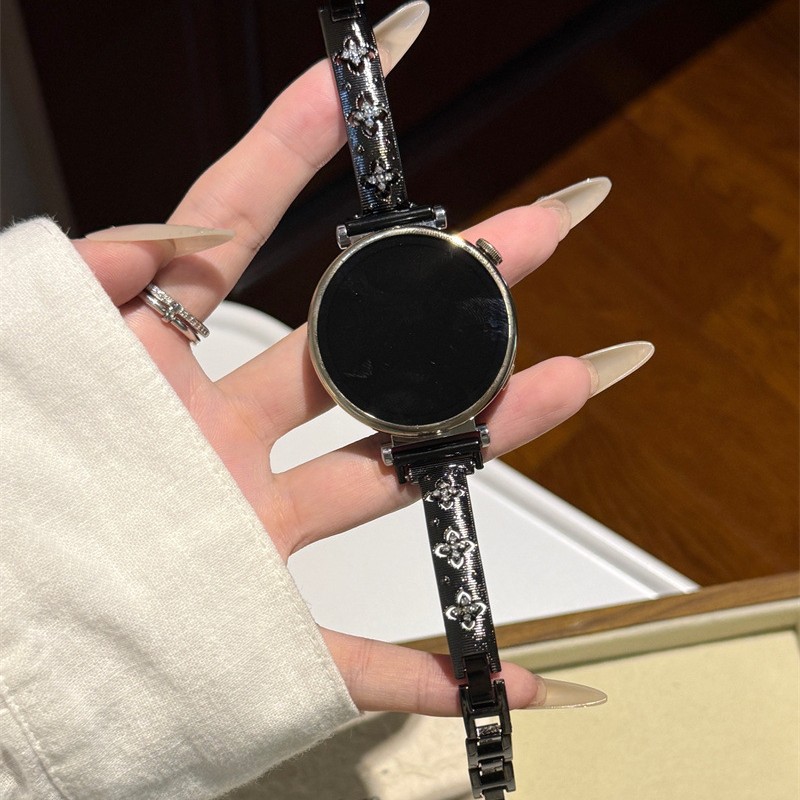 Suitable for Huawei Gt5 Metal Watch Strap Buccellati Bracelet Women's Huawei Gt4 Thin Metal Watch Strap