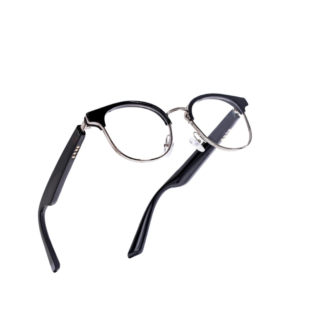 KX智能眼镜气传导五金半框tws蓝牙5.0超级快充可换近视镜片|ru