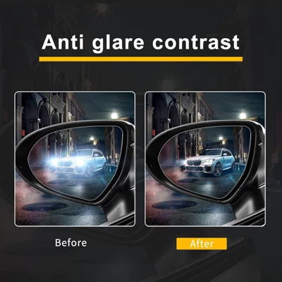 Rearview mirror rainproof sticker drop reflection car modification anti-high