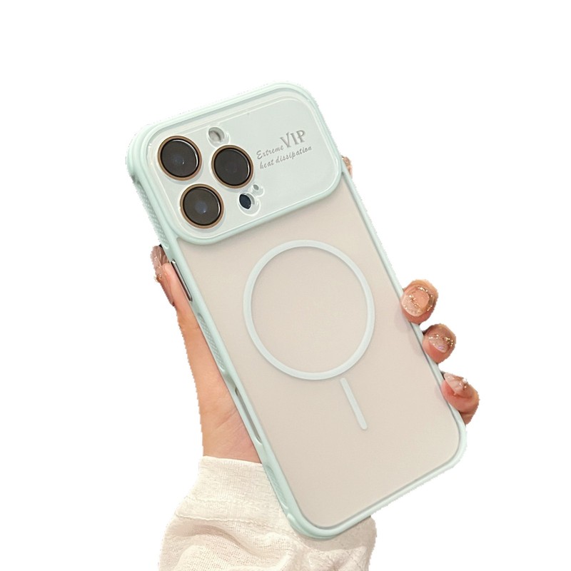 适用iPhone16手机壳秒变17大视窗磁吸细圈肤感散热防摔苹果保护套|undefined