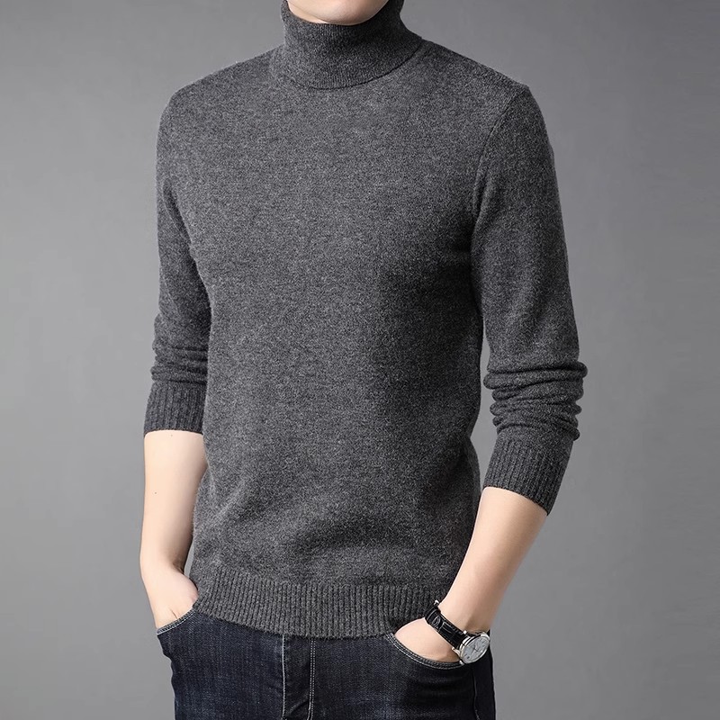 High collar/dark gray