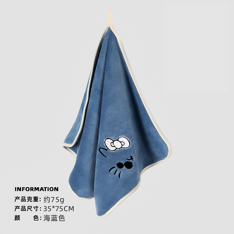 toalla de coral de alta densidad gruesa fuerte absorción de agua toalla facial bordada toalla de baño toalla de cocina personalizada toalla de toallas
