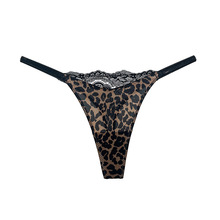 一件代发！1044T 水钻性感丁字裤冰丝拼接蕾丝细带情趣高叉t裤女