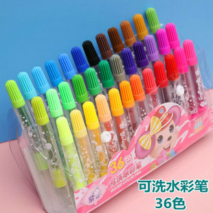 ��һ��ͯˮ�ʹP12ɫ��ɫ�P24ɫ��ͯ���g�L���W��36��ˮϴ�׃��Tɫ