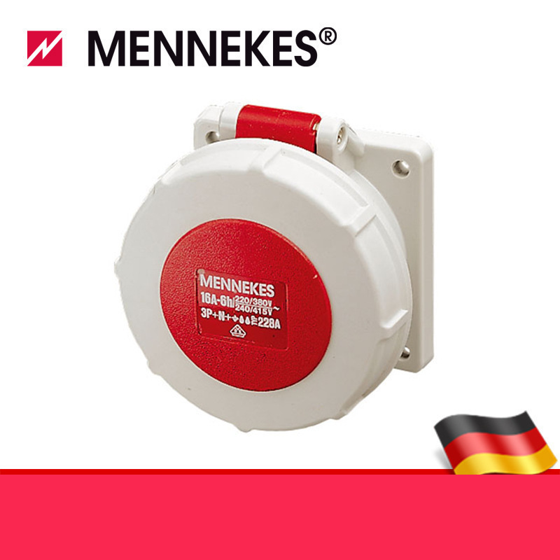 曼奈柯斯 附加插座 货号 228A  16A-6h/400V～3P+N+E IP67