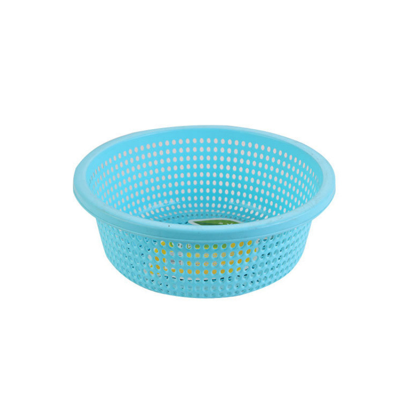 プラスチック排水バスケットキッチン肥厚大型新しい野菜洗濯バスケット家庭用フルーツボウルラウンドフルーツ耐久性|undefined