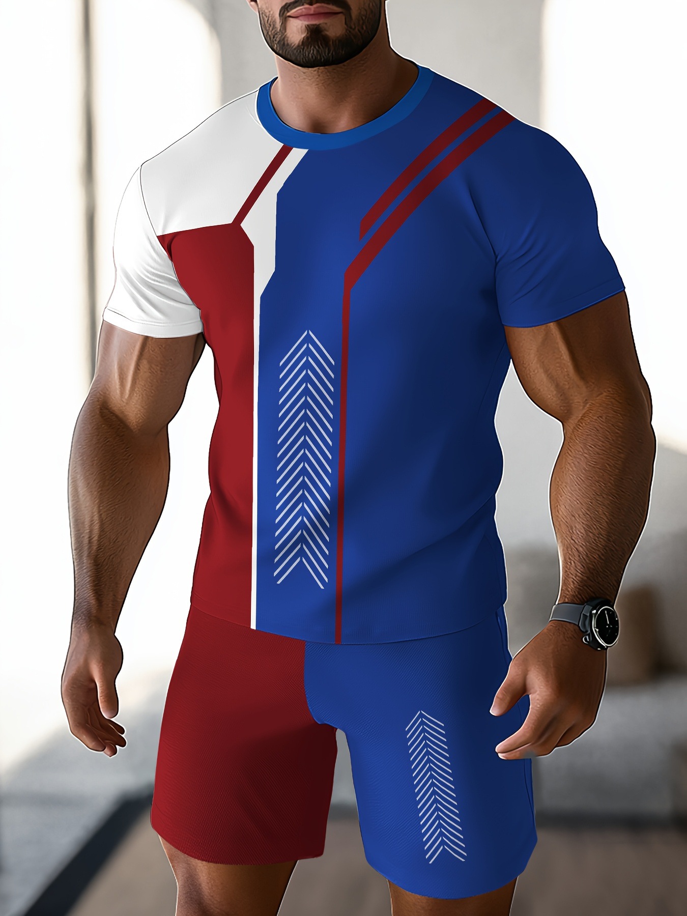 Comercio exterior europeo y americano nuevo estilo 2025 nueva tendencia de la moda de alta calidad camiseta de manga corta pantalones cortos traje ME2 MA1