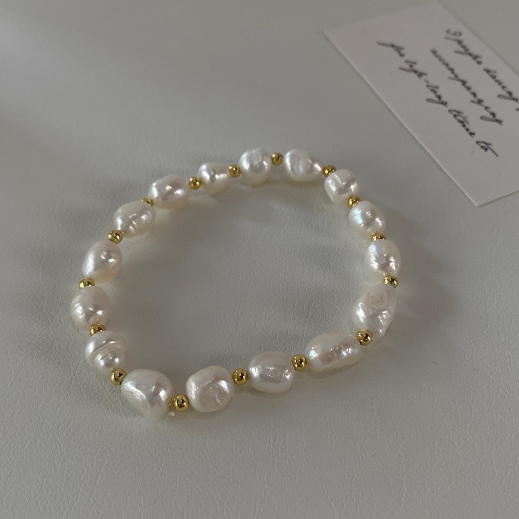 Daily Occasion Elegant Lady Geometric Freshwater Pearl Bracelets In Bulk