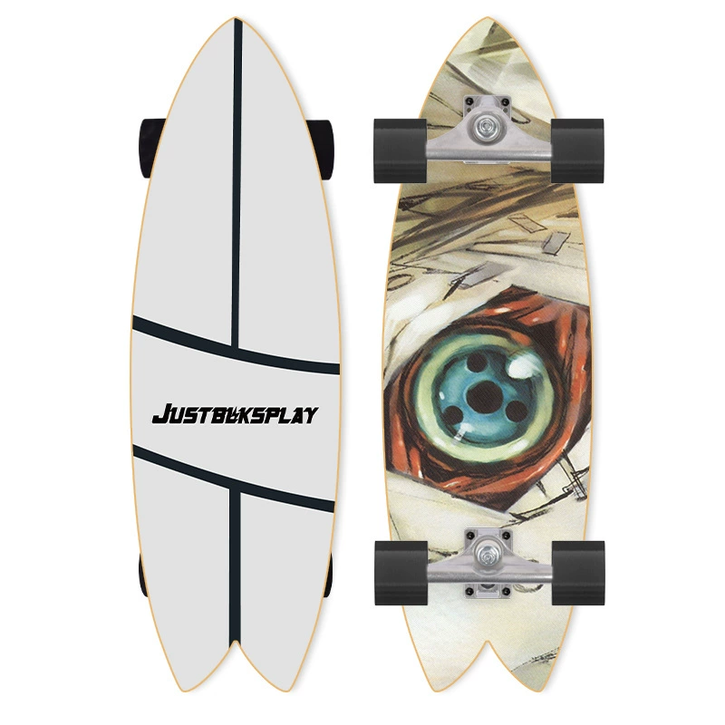 Лед Surfing Board Bridge Spring PU двойное рулевое управление SM Pusher симулятор серфинга скейтборд