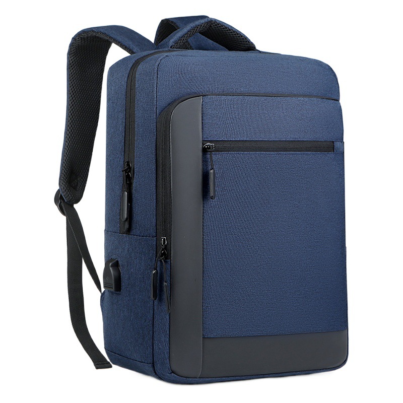Cross-Border Backpack Men's High-End Laptop Bag Large Capacity Commuter Backpack School Bag New Business Waterproof