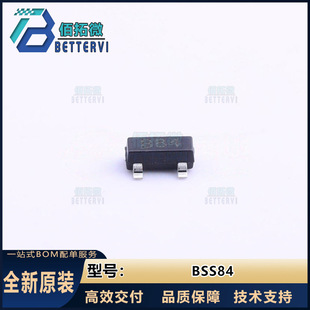 New Original Cjbss84 Sot-23 P Channel 50V / 130Ma Mos Fet