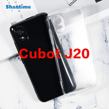 适用Cubot J20手机壳翻盖手机皮套TPU布丁套软壳