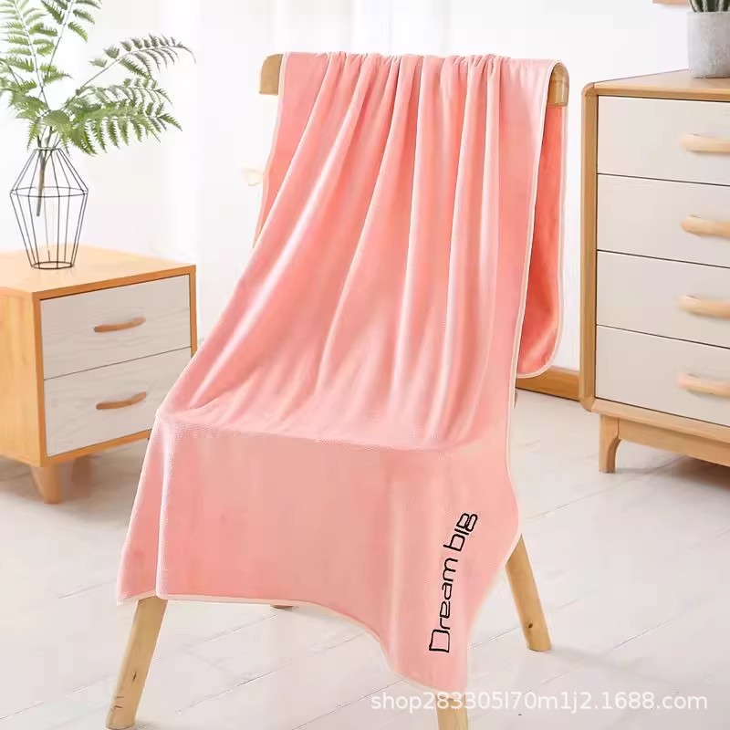 toalla de espesamiento sin cabello absorción de agua fácil de secar salón de belleza conjunto de toalla de baño pareja toalla de cabello seca de microfibra para el hogar