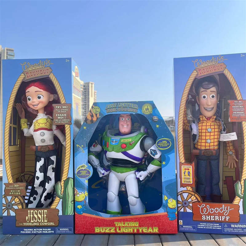Toy Story Buzz Lightyear Talking and Sounding Sheriff Woody Cowboy Jessie Spring Dog Doll Toy Toy Story Buzz Lightyear Talking and Sounding Sheriff Woody Cowboy Jessie Spring Dog Doll Toy
