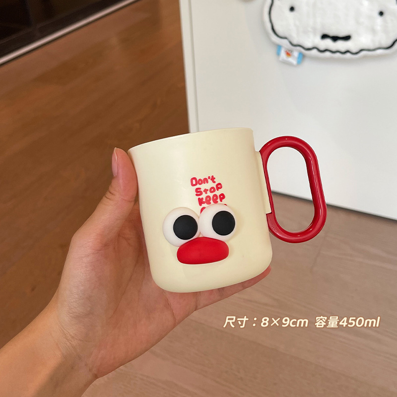 Juegos de lavado de viento crema dormitorio de estudiantes taza de dientes caja de jabón cubo lavabo artículos de primer año conjunto de seis piezas para estudiantes universitarios image 6
