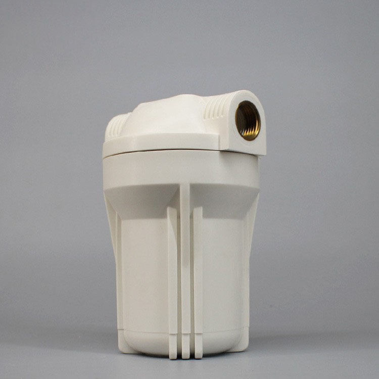 5 pulgadas Filtro de boca de cobre con válvula de escape engrosada a prueba de explosión botella de filtro purificador de agua de alta calidad botella de filtro de ventas directas de la fábrica