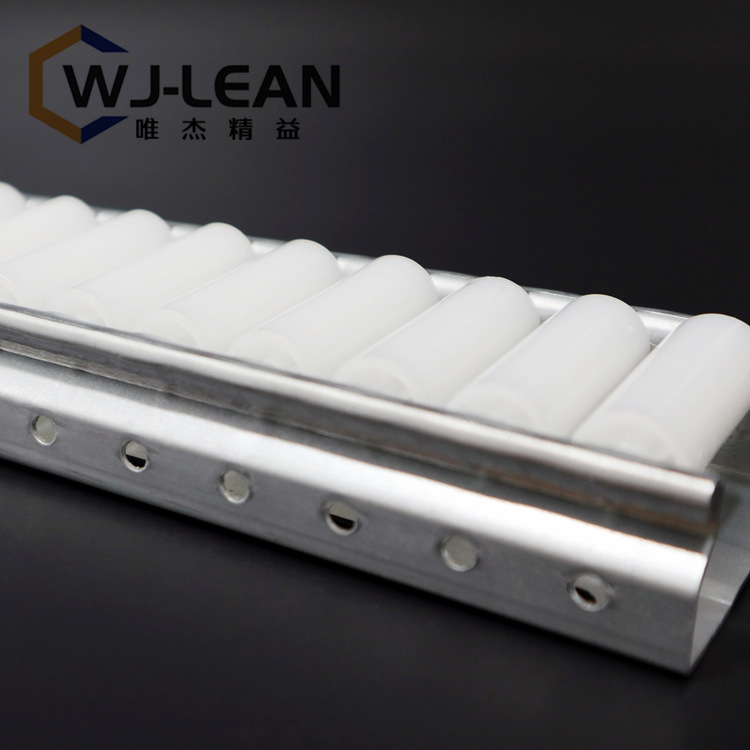 自动化设备流利条滑轨铝合金钣金物料架406085高精度导轨滑块线轨