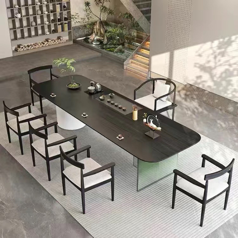 [인기 추천] 테이블 1.8m + 메인 체어 1개 + 게스트 체어 5개