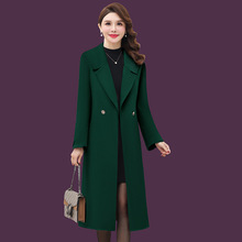 商场同款系腰带毛呢大衣长款女高级感奢华时髦洋气中长款羊绒外套