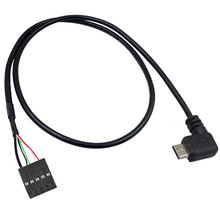 9�׶Ű��g��H2.54��USB���Ӿ�Micro 5P���ҏ����^�Ű�2.54/9Pĸ