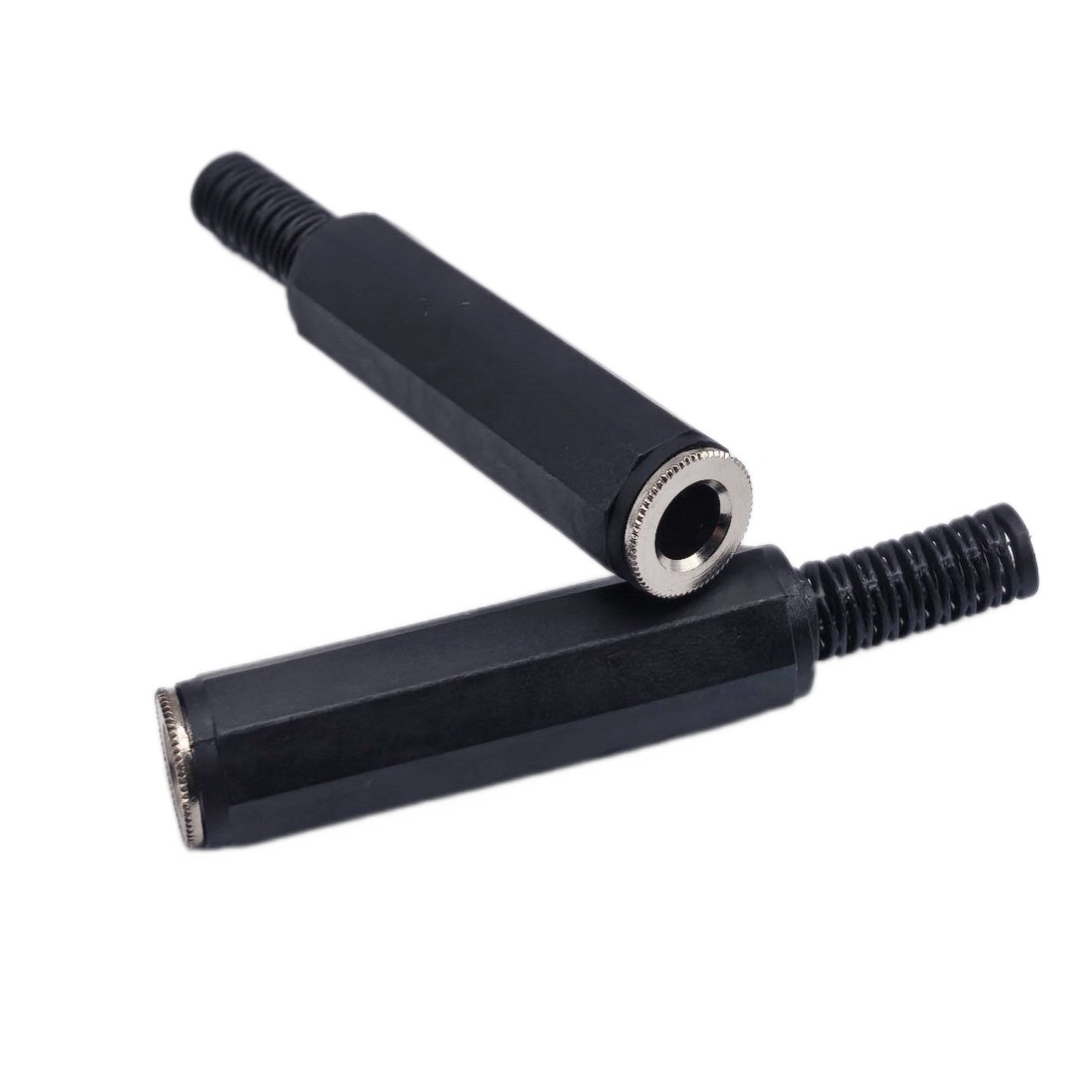 6.5mm agujero de tres núcleos conector de soldadura de audio y video 6.35 enchufe tipo de alambre de soldadura hembra