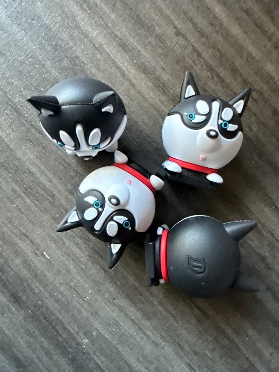 立体卡通热靴盖哈士奇热靴座保护盖二哈 dji 运动相机热靴盖