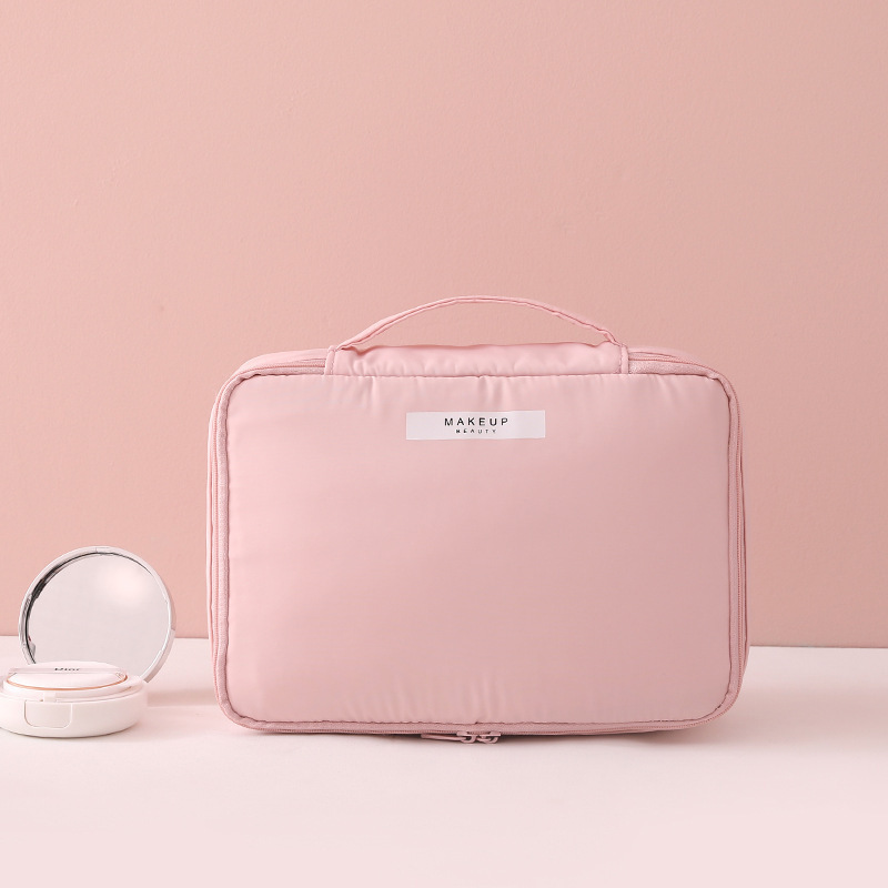化粧品バッグ女性のポータブル旅行化粧品収納袋インスタイル防水女の子化粧品袋インターネット有名人のトイレタリーバッグ|undefined