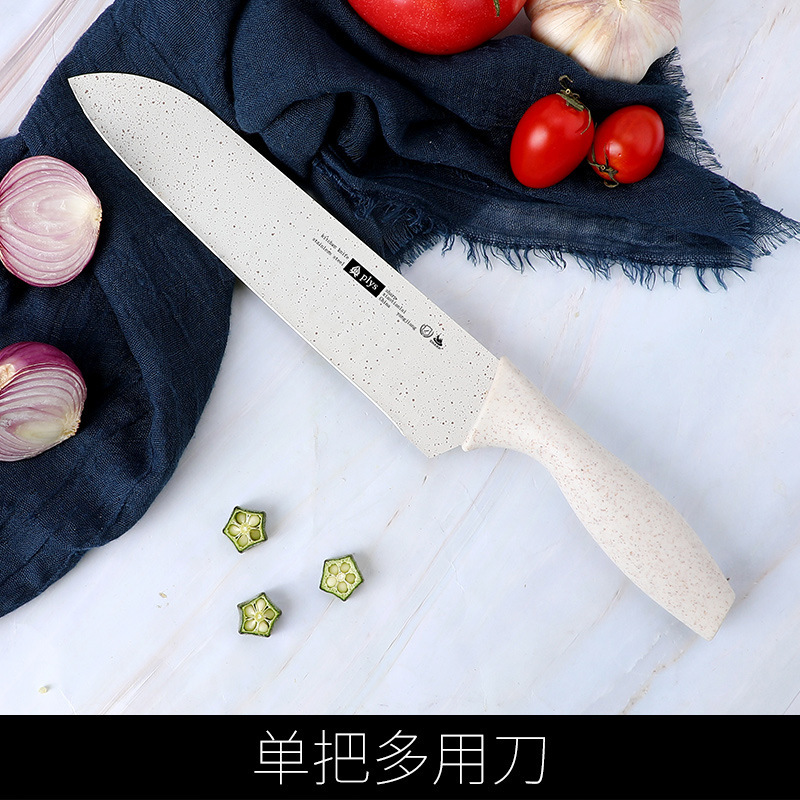 Kit de cuchillos de cocina, herramientas de alimentación infantil doméstica, conjunto completo de utensilios de cocina para bebés, cuchillos de cocina, tablero de cocina 2 - en - 1 Z