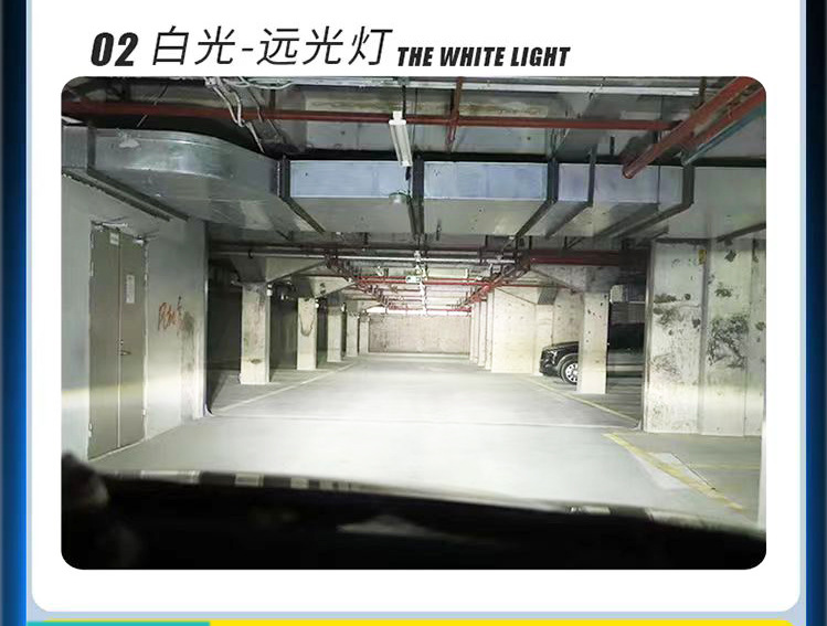 N15S Three-Color Car Led Headlights High-Power H7H4H1190059012 Remote Control Car High and Low Beam Bulbs
