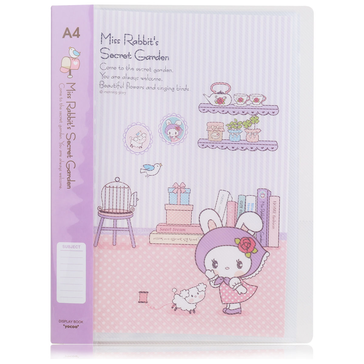 Deli 96151 Data Book 20-page file bag A4 Carpeta de inserción multifuncional Carpeta de papel de prueba