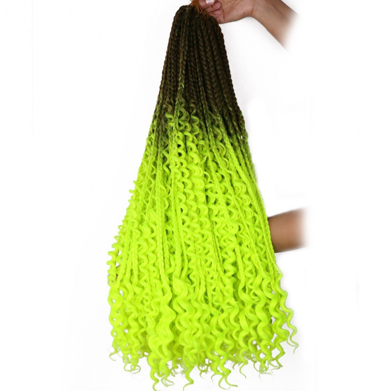 [22 인치 12 루트 70g] 다크 브라운/형광 녹색