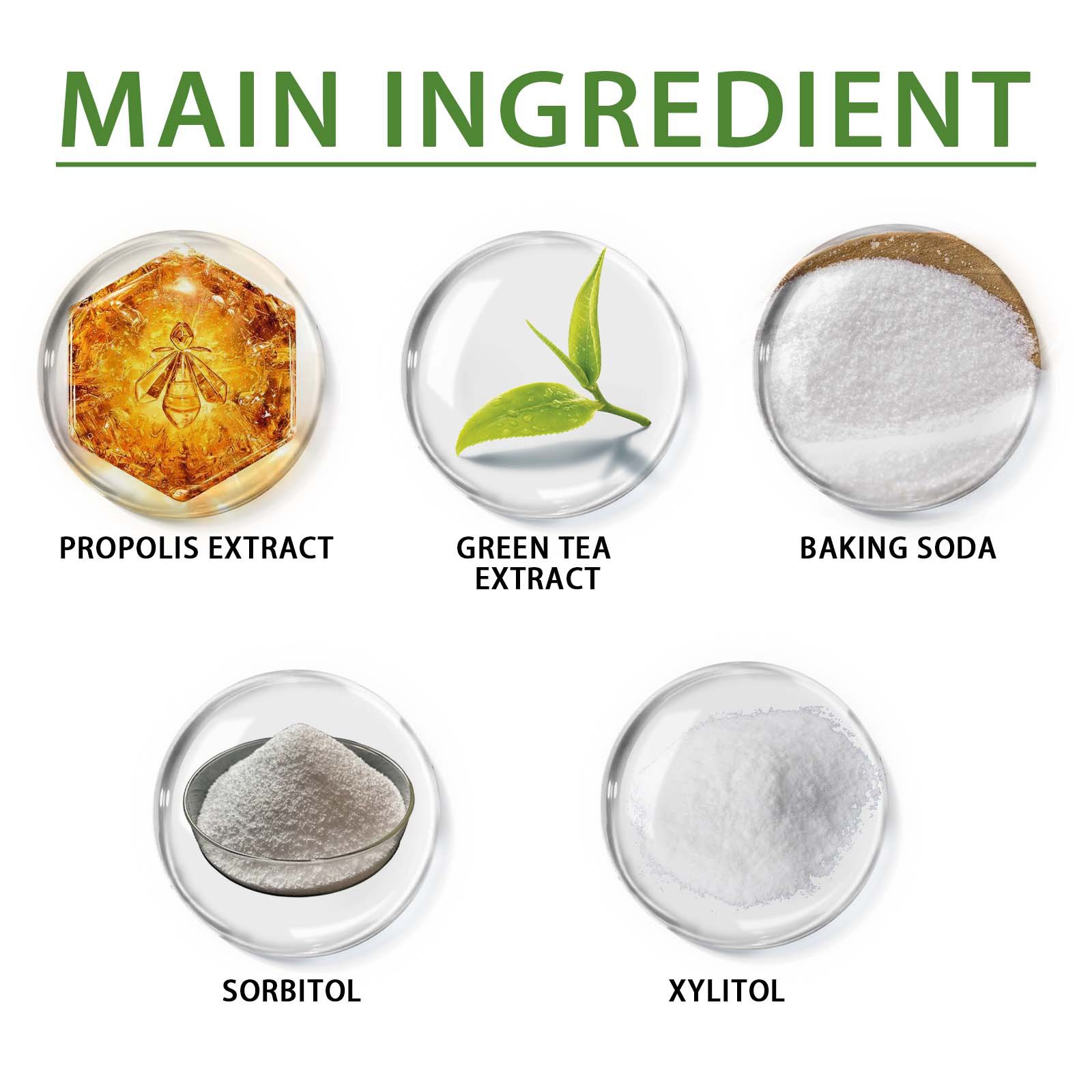 EELHOE Propoli Pulisce le Macchie, si Prende Cura dei Denti Gialli, Nutre i Cattivi Odori, Rinfresca l'Alito e Sbianca_voghion.com