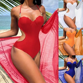 比基尼;连体泳衣;三件套泳装