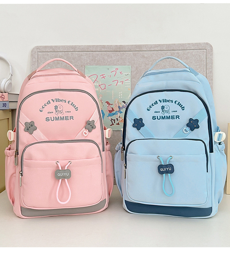 Mochilas para niños, mochila de gran capacidad, estilo universitario, mochila informal para mujer, mochila de viaje de moda._voghion.com