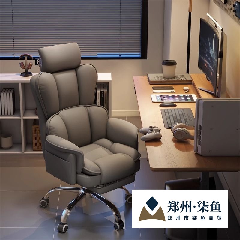 Computer Chair, Home Office Chair, Liftable Desk Chair, Comfortable Sedentary E-Sports Chair, Leisure Backrest and Waist Support Chair