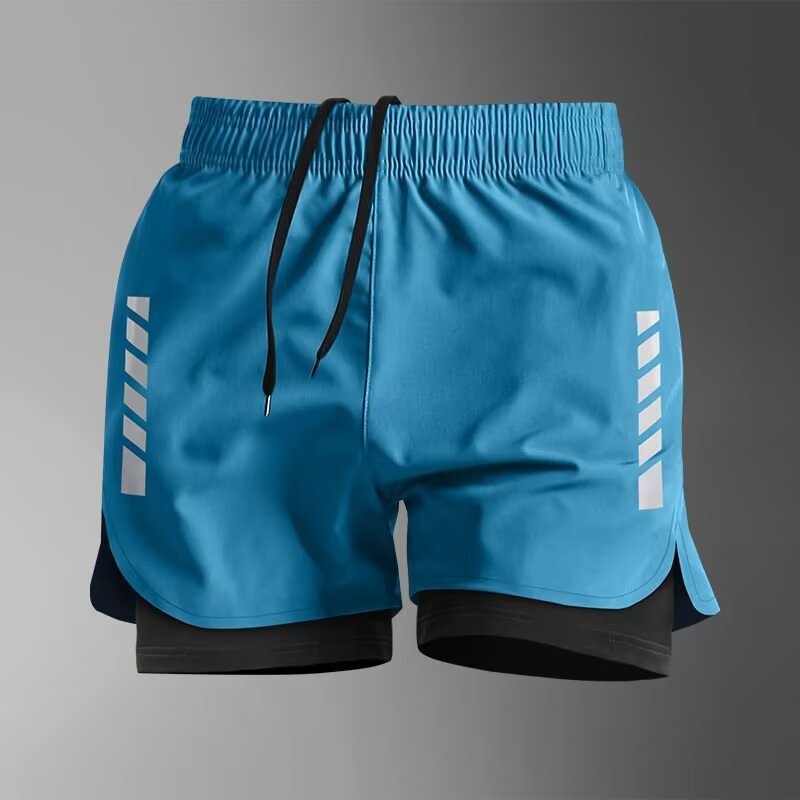 Running Shorts Men's Mobile Phone Sports Three-point Pants with Lined Marathon Track and Field Professional Fitness Double-layer Pants Running Shorts Men's Mobile Phone Sports Three-point Pants with Lined Marathon Track and Field Professional Fitness Double-layer Pants